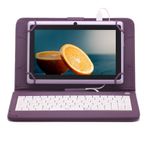 Husa Tastatura MRG M780, 7 inch, TypeC, Mov fotografia produsului