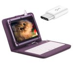 Husa Tastatura MRG M780, 7 inch, TypeC, Mov fotografia produsului View 2 S