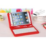 Husa Tastatura MRG M781, 7 inch, TypeC, Rosu fotografia produsului View 2 S