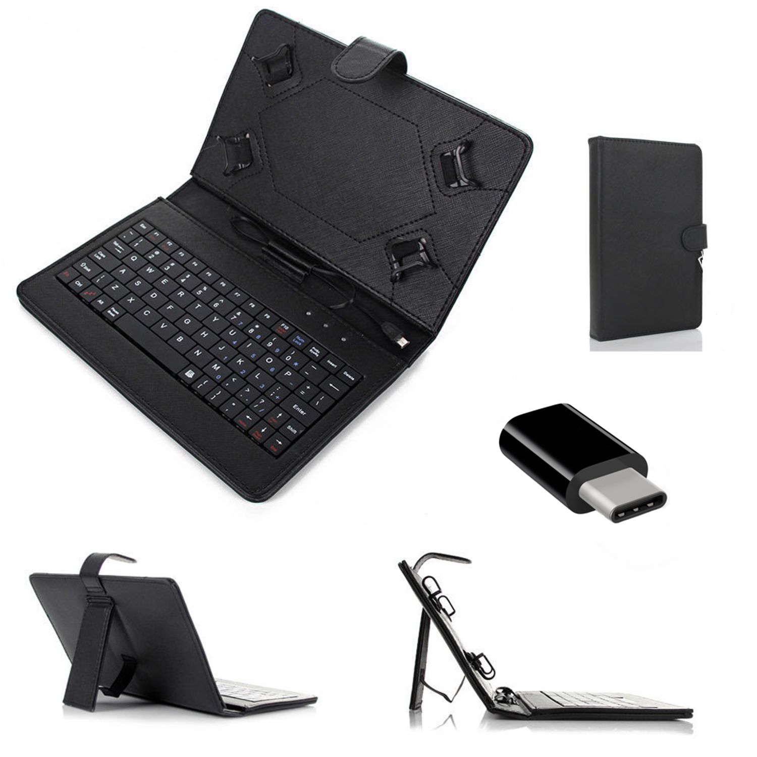 Husa Tastatura MRG M785, 9 Inch, TypeC, Negru fotografia produsului View 2 L