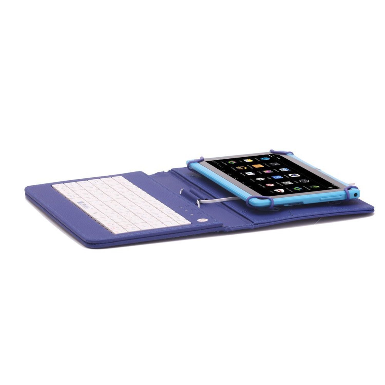 Husa Tastatura MRG M792, 7 Inch, TypeC, Albastru fotografia produsului View 3 L