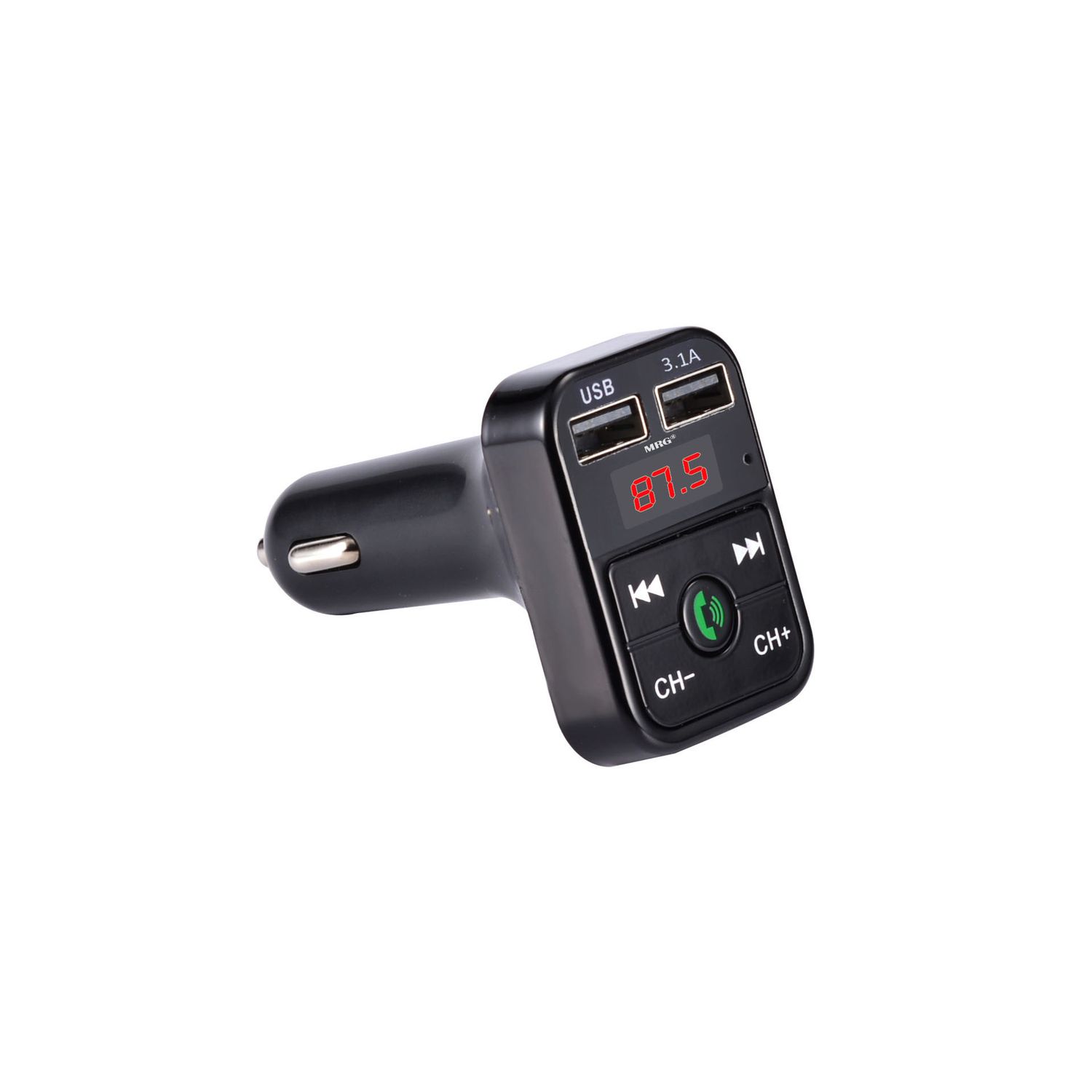 Modulator FM MRG MCARB2, Bluetooth, Handsfree, Negru fotografia produsului