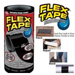 Banda adeziva MRG M839, Flex Tape, 18 cm, Cauciucata ,Negru C519 fotografia produsului View 2 S