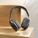 Casti On Ear MRG MP9 Plus, Bluetooth, MicroSD, Radio, Negru fotografia produsului View 3 S