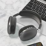 Casti On Ear MRG MP9 Plus, Bluetooth, MicroSD, Radio, Negru fotografia produsului View 2 S