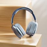 Casti On Ear MRG MP9 Plus, Bluetooth, MicroSD, Radio, Albastru fotografia produsului View 2 S