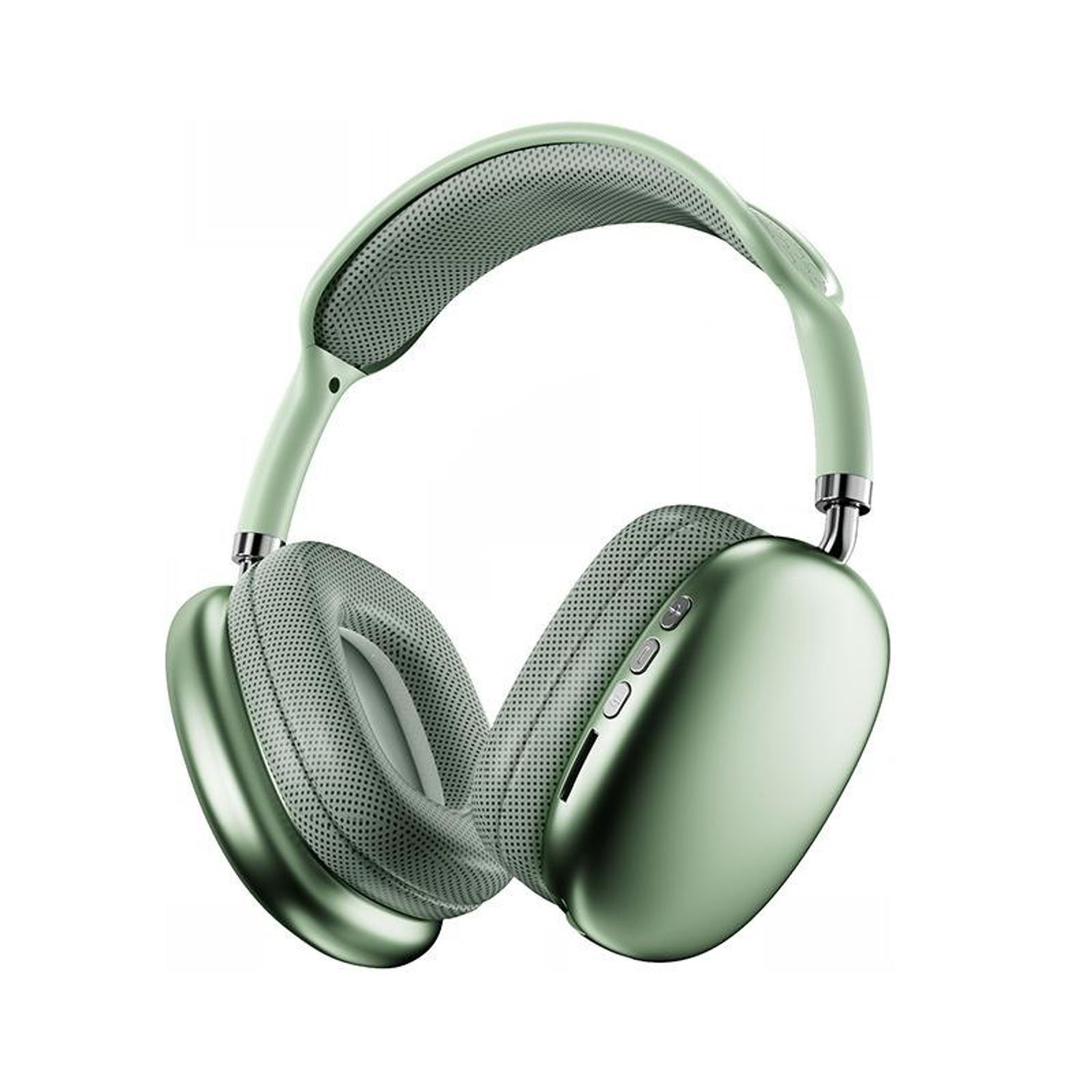 Casti On Ear MRG MP9 Plus, Bluetooth, MicroSD, Radio, Verde fotografia produsului