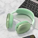 Casti On Ear MRG MP9 Plus, Bluetooth, MicroSD, Radio, Verde fotografia produsului View 4 S