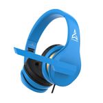 Casti Over Ear Gaming MRG MV6, cu Jack, Microfon, Albastru, fotografia produsului