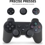 Wireless Controller Compatibil PS3 MRG MP3 , DoubleShock 3, Vibratii, Negru fotografia produsului View 4 S