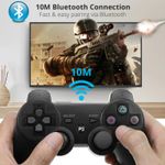 Wireless Controller Compatibil PS3 MRG MP3 , DoubleShock 3, Vibratii, Negru fotografia produsului View 2 S