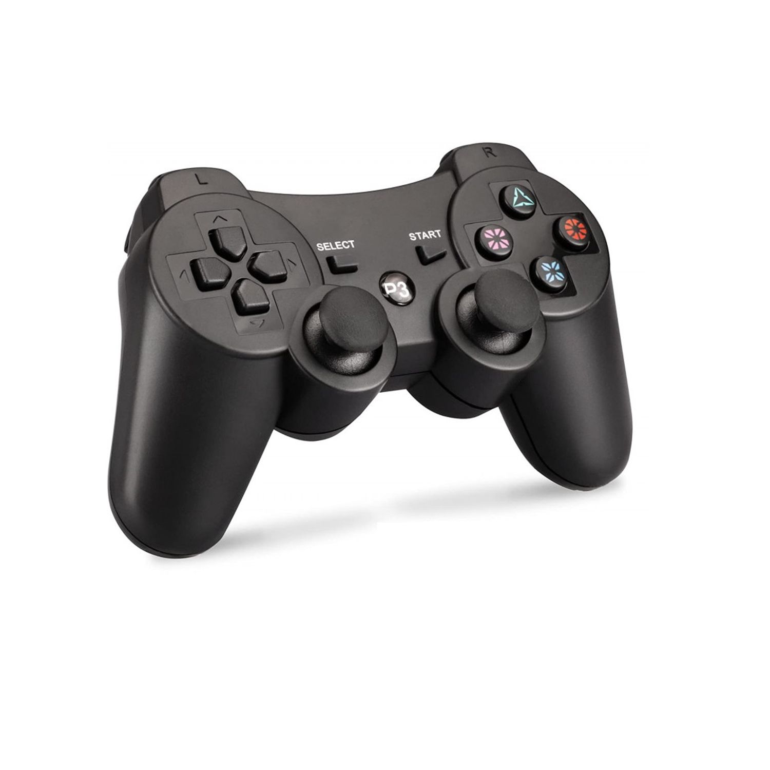 Wireless Controller Compatibil PS3 MRG MP3 , DoubleShock 3, Vibratii, Negru fotografia produsului