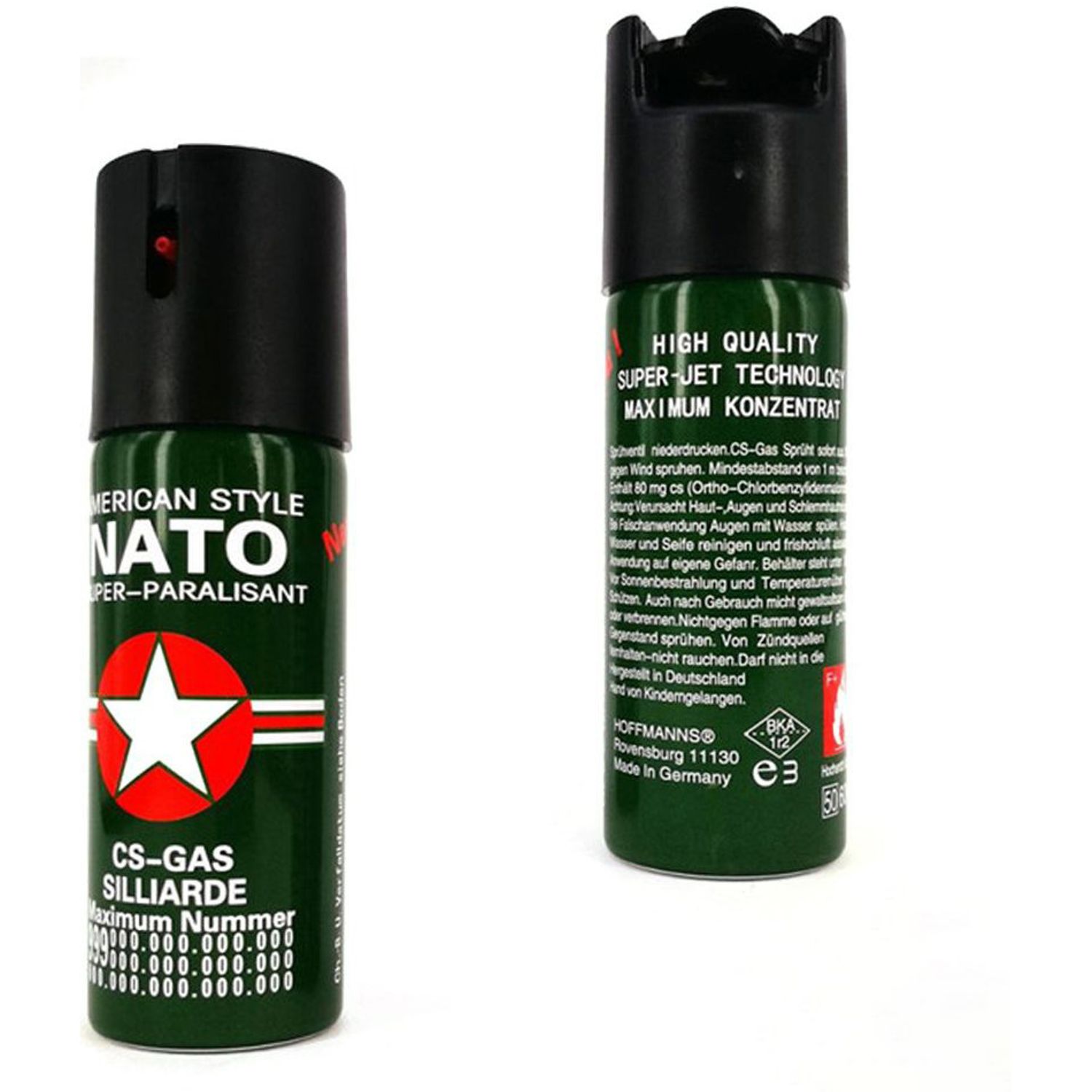 Spray Paralizant Nato Legal MRG M896 , Autoaparare, 60ml, Super Jet fotografia produsului View 5 L