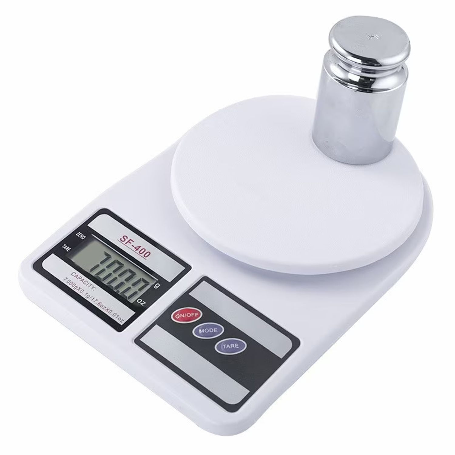 Cantar Electronic de Bucatarie MRG MSF400, 10KG, Alimentar, Portabil fotografia produsului View 7 L