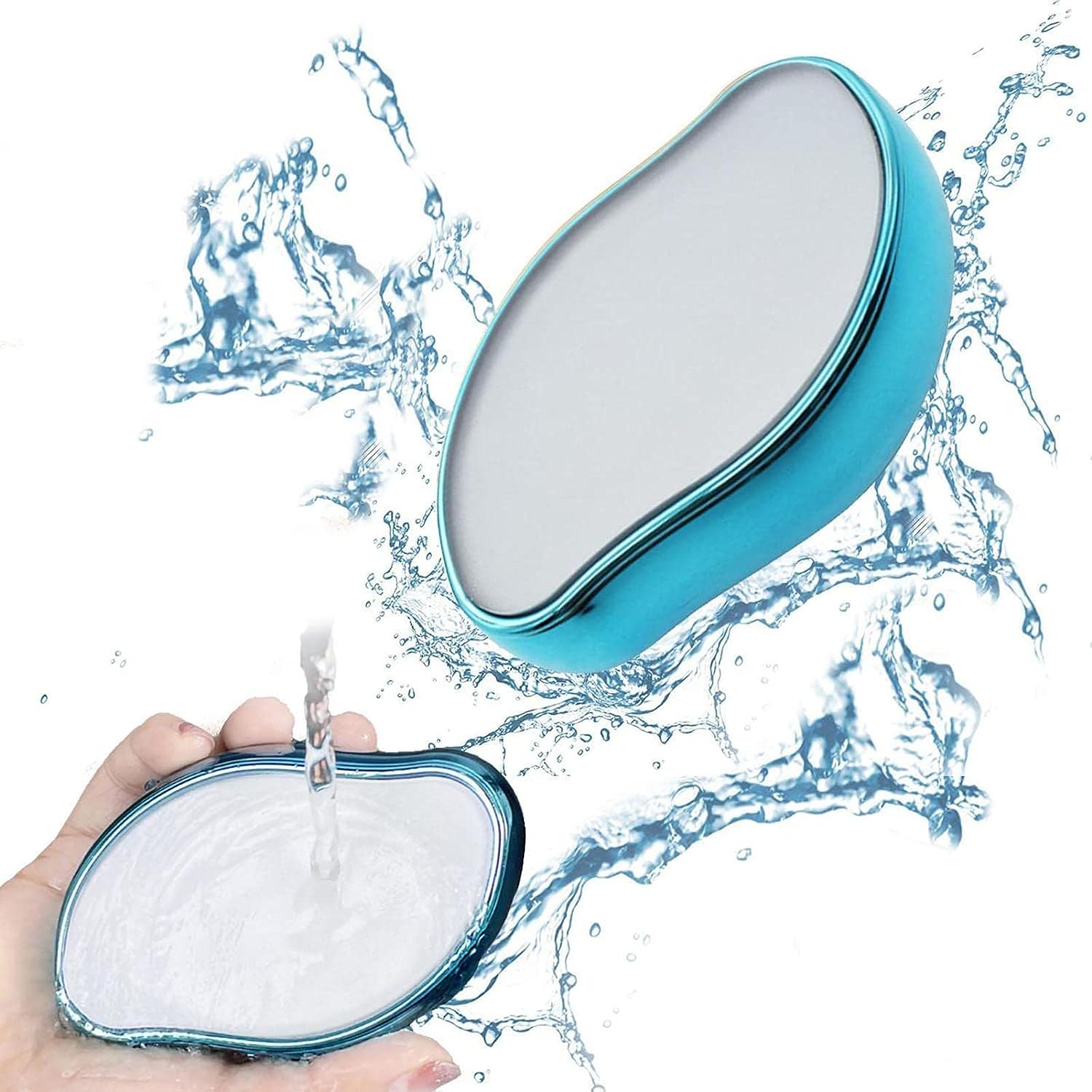 Epilator Portabil cu Cristale MRG MBD612 , Fara Durere, Pentru orice tip de piele, Albastru fotografia produsului View 6 L