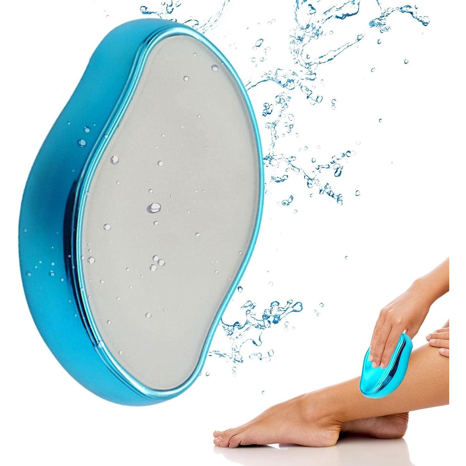 Epilator Portabil cu Cristale MRG MBD612 , Fara Durere, Pentru orice tip de piele, Albastru fotografia produsului View 2 L