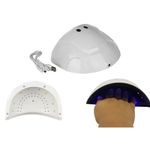 Lampa Unghii UV Led MRG MK2, 24w, 8 LED, Temporizator, Portabila fotografia produsului View 4 S