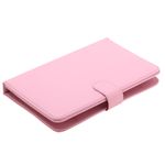 Husa Tableta 8 Inch Cu Tastatura Micro Usb Model X , Roz fotografia produsului View 2 S
