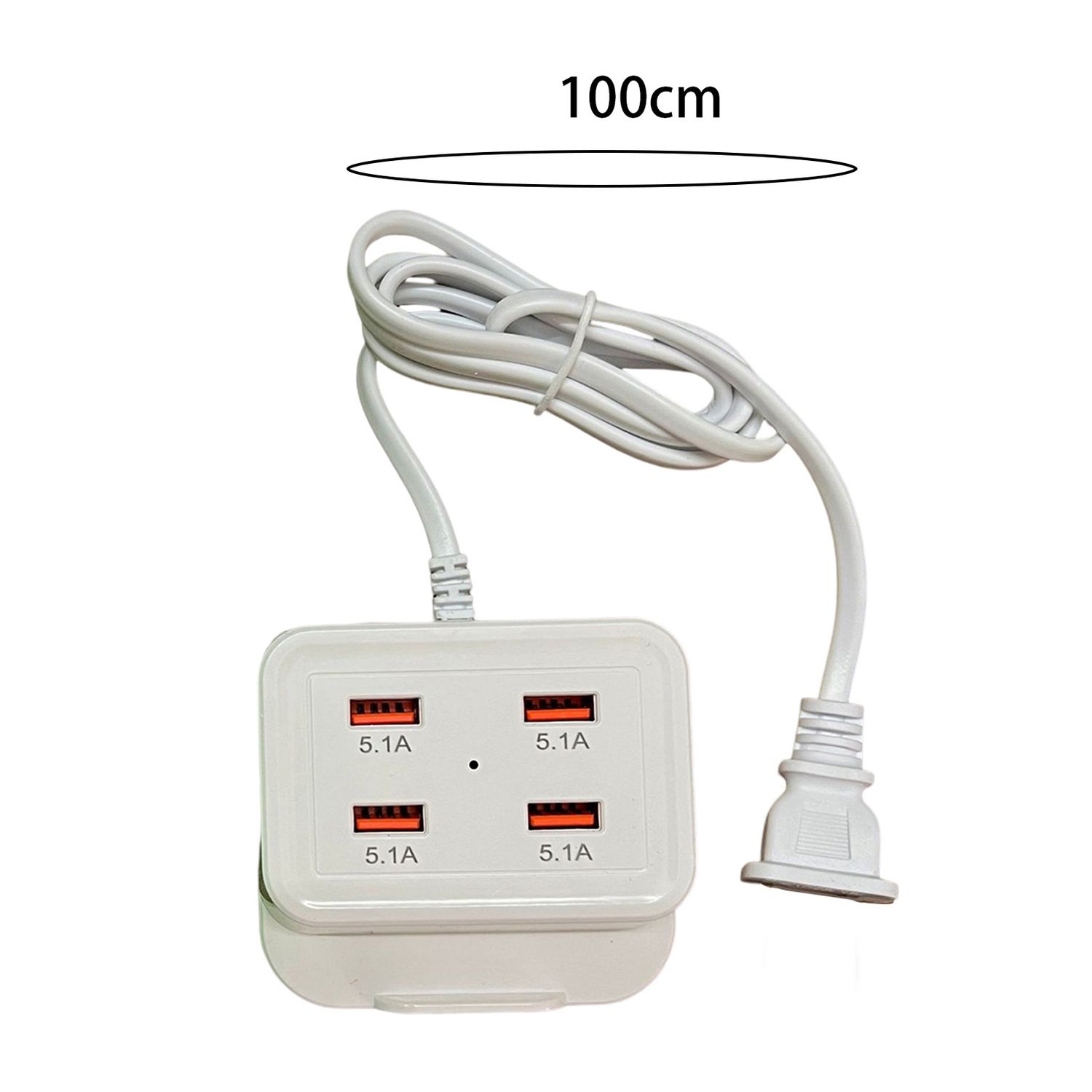 Statie Incarcare Usb 220V MRG M948, 5.1A, Cu cablu, 4 Porturi 2xUSB, 2xUSB TypeC fotografia produsului View 5 L