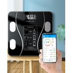 Cantar Corporal Smart MRG M8501, Bluetooth Intligent App, Electronic, Negru fotografia produsului View 2 S