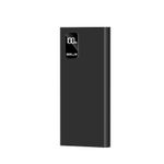 Acumulator Extern Slim MRG MTBF09 , 10.000mAh, 37Wh, USB-C, 2x USB, LCD, Negru fotografia produsului