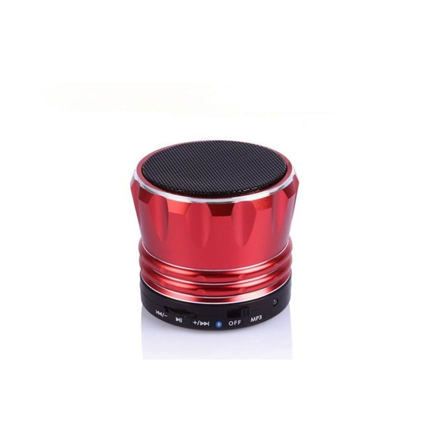 Difuzor Boxa Portabil cu Bluetooth Handsfree Rosu Mp3 Player, Slot Card microSD fotografia produsului View 4 L
