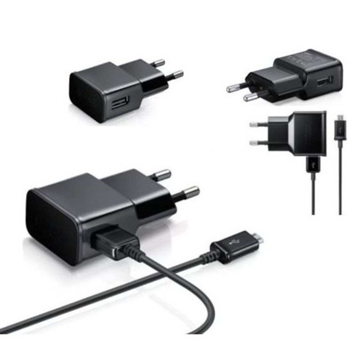 Adaptor priza MRG, 2Ah, USB, Incarcator USB, Transformator, Negru fotografia produsului View 2 L