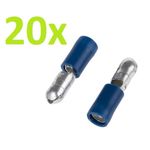 20 Buc X Papuc Tata Izolat Rotund 6.4 mm fotografia produsului
