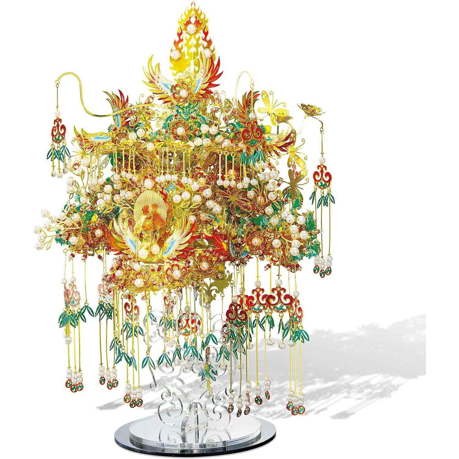 Puzzle 3D Piececool, Garuda Coronet II, Metal, 550 piese fotografia produsului