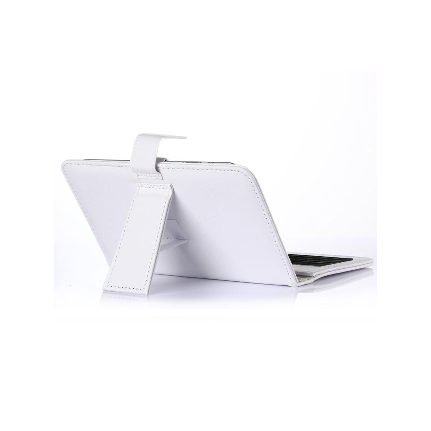 Husa Tableta Tastatura MRG M536, 7 Inch, TypeC, Alb fotografia produsului View 4 L