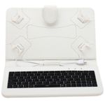 Husa Tableta Tastatura MRG M536, 7 Inch, TypeC, Alb fotografia produsului