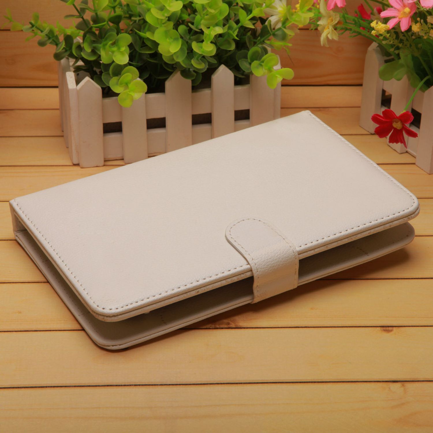Husa Tableta Tastatura MRG M536, 7 Inch, TypeC, Alb fotografia produsului View 5 L
