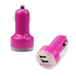 Adaptor Priza Auto MRG, Bricheta 12-24V, 2 x USB, Mov fotografia produsului