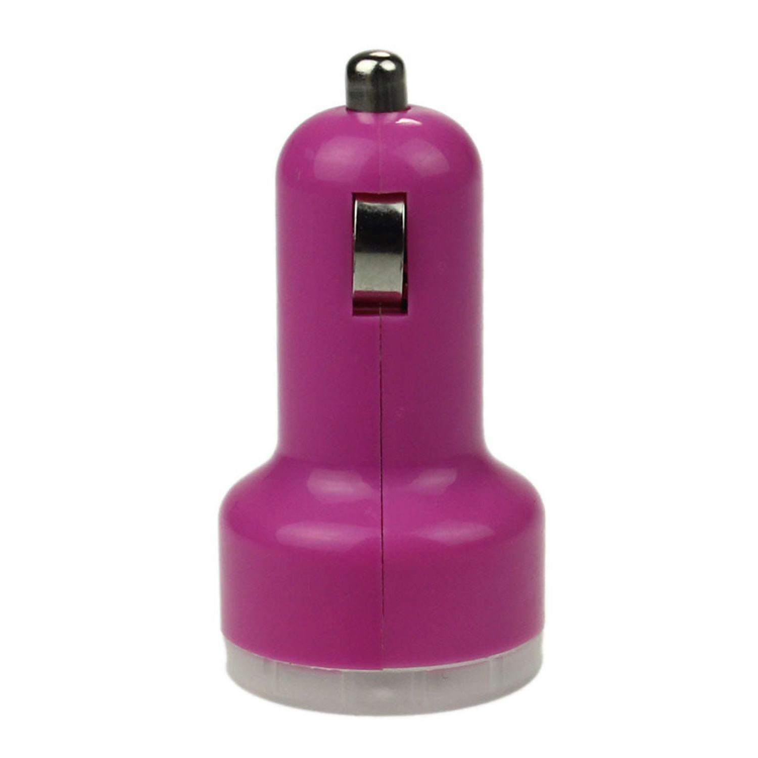 Adaptor Priza Auto MRG, Bricheta 12-24V, 2 x USB, Mov fotografia produsului View 3 L