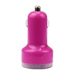 Adaptor Priza Auto MRG, Bricheta 12-24V, 2 x USB, Mov fotografia produsului View 2 S