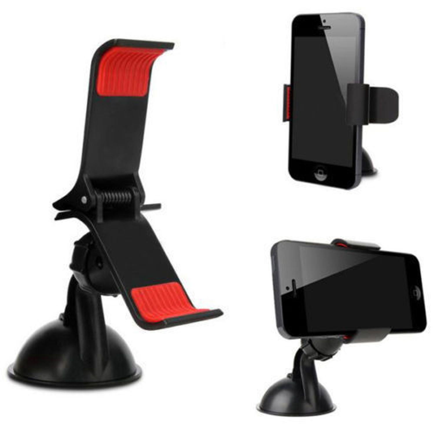 Suport Geam Auto Universal pt Telefon Reglabil V fotografia produsului View 2 L
