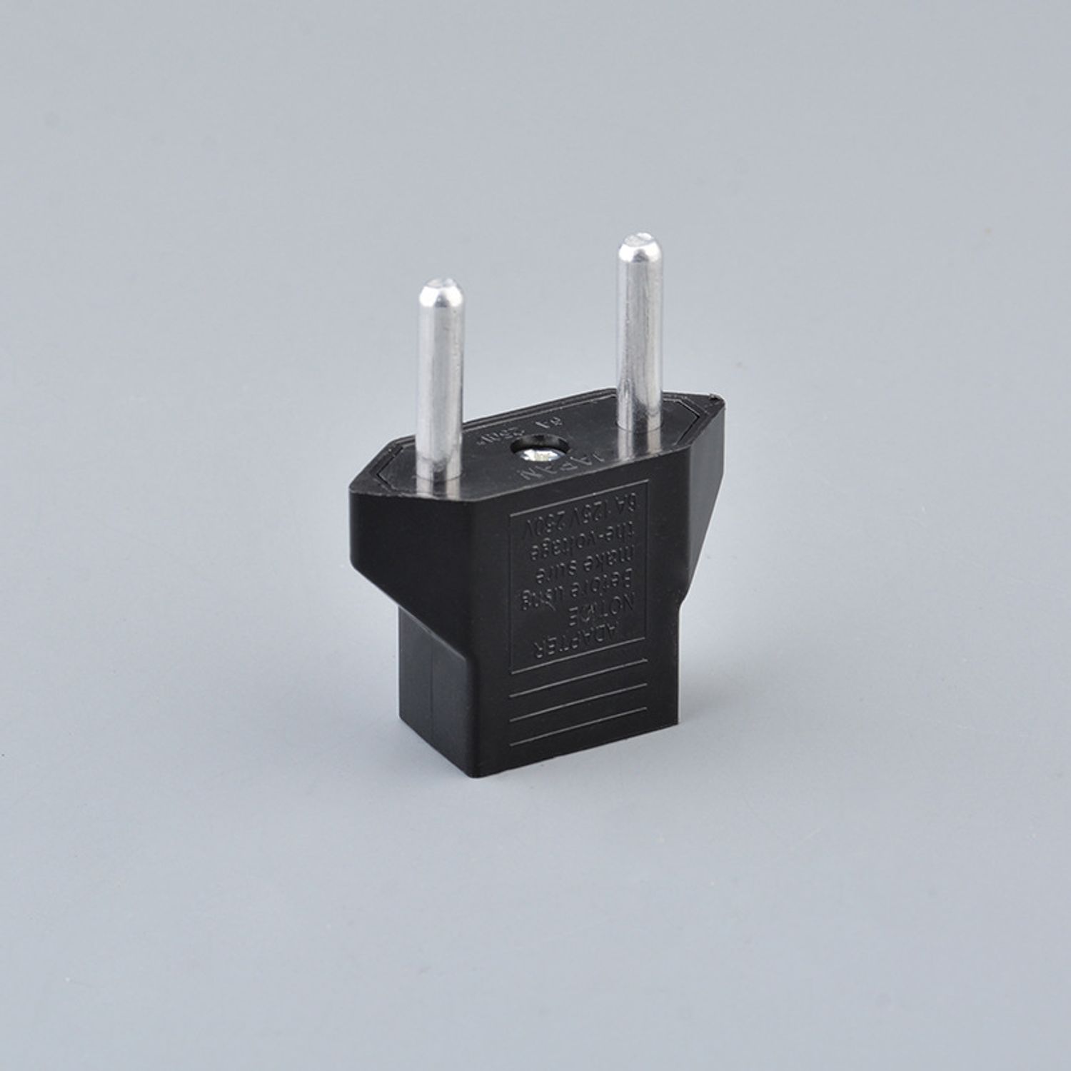 Adaptor priza MRG C-357, US la Europa, 6A, Negru fotografia produsului View 3 L