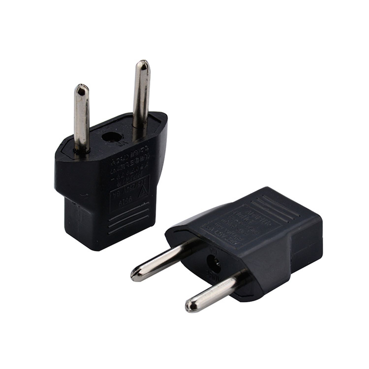 Adaptor priza MRG C-357, US la Europa, 6A, Negru fotografia produsului View 2 L