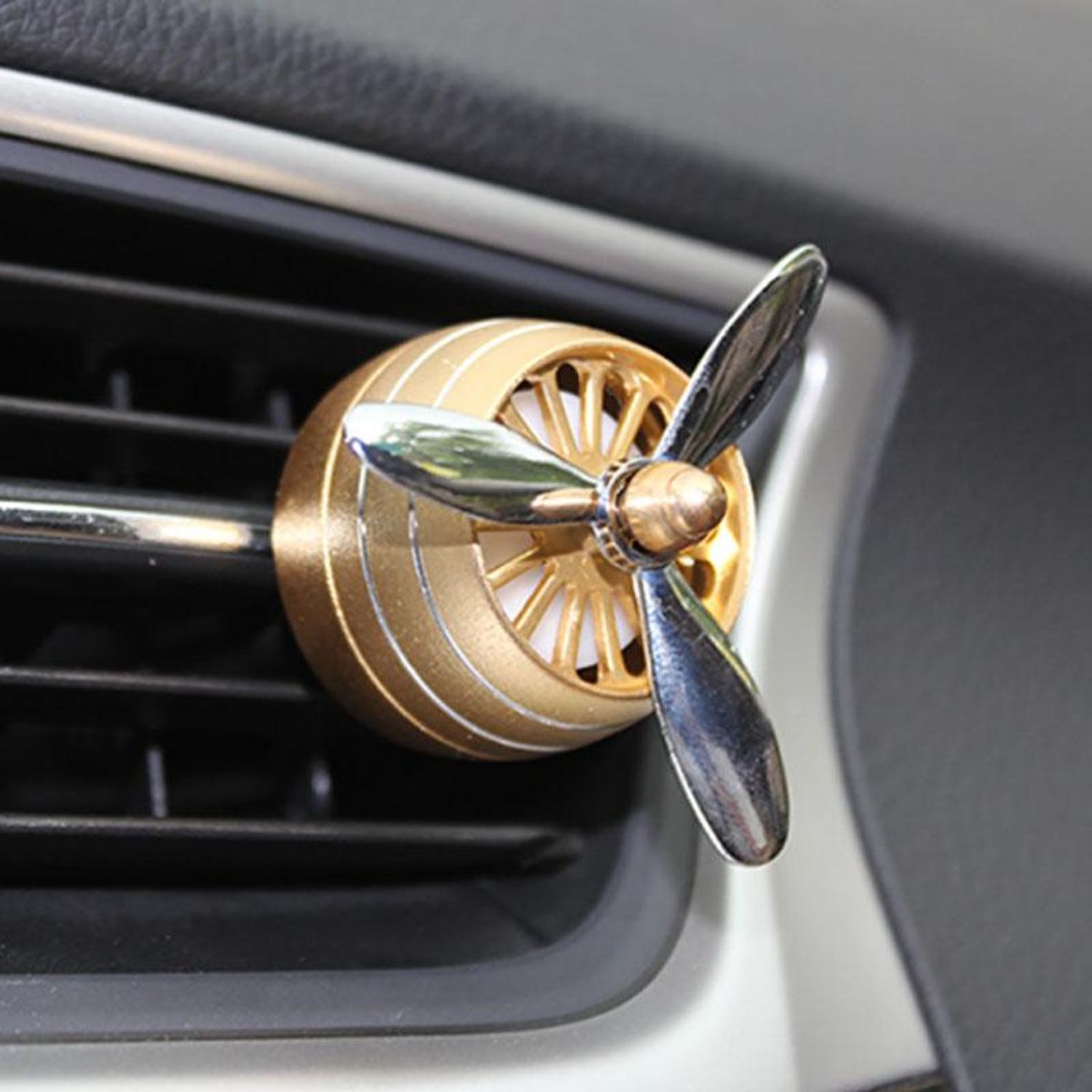 Odorizant Auto, MRG L-322, Tip Ventilator, Pentru Grila Ventilatie, Gold fotografia produsului View 2 L