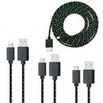 Cablu Date si Incarcare Micro Usb Cablu Negru fotografia produsului