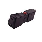 Electrosoc cu alarma MRG P-TW-10, Cu lanterna, Autoaparare, Negru fotografia produsului