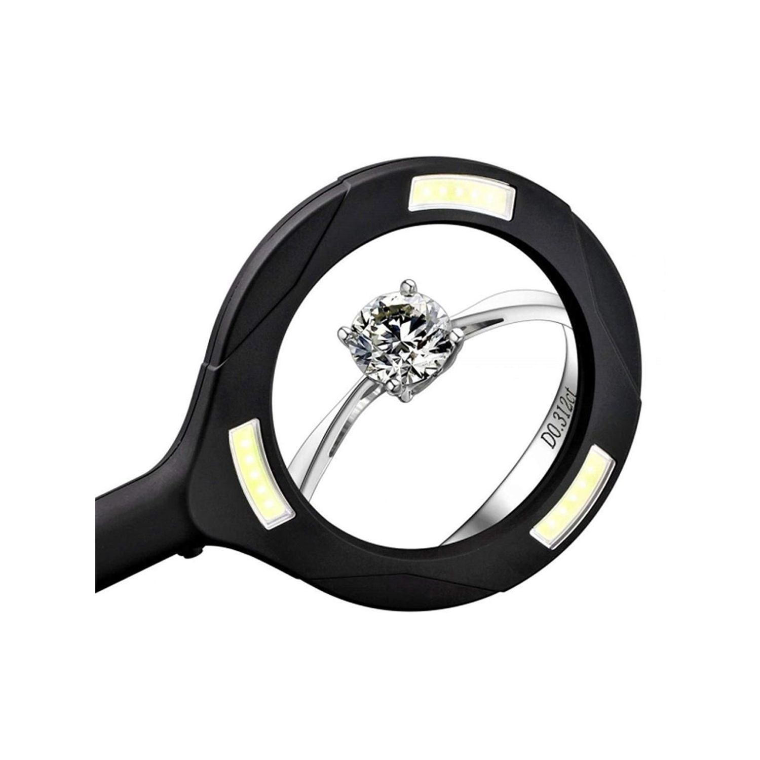 Lupa cu lumina MRG M-421, 3x Cob, 3W, Negru fotografia produsului View 2 L
