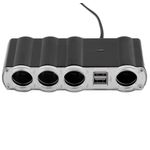 Priza Bricheta auto 4 prize cu USB, cu cablu Priza auto si 2x USB fotografia produsului View 3 S