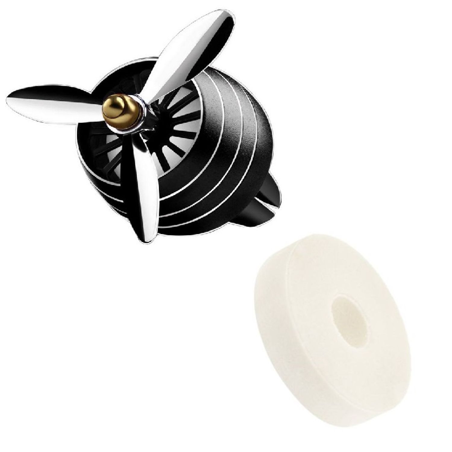 3x Rezerva Odorizant Auto pentru Grila cu Ventilator Lamaie fotografia produsului View 3 L