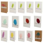 Set 14 felicitari cu modele aplicate, PAMI, FEL-17, 15x9 cm fotografia produsului