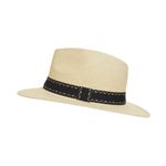 Palarie din paie pentru barbati, PAMI, PB-0223-100-5, 59 cm, Bej fotografia produsului