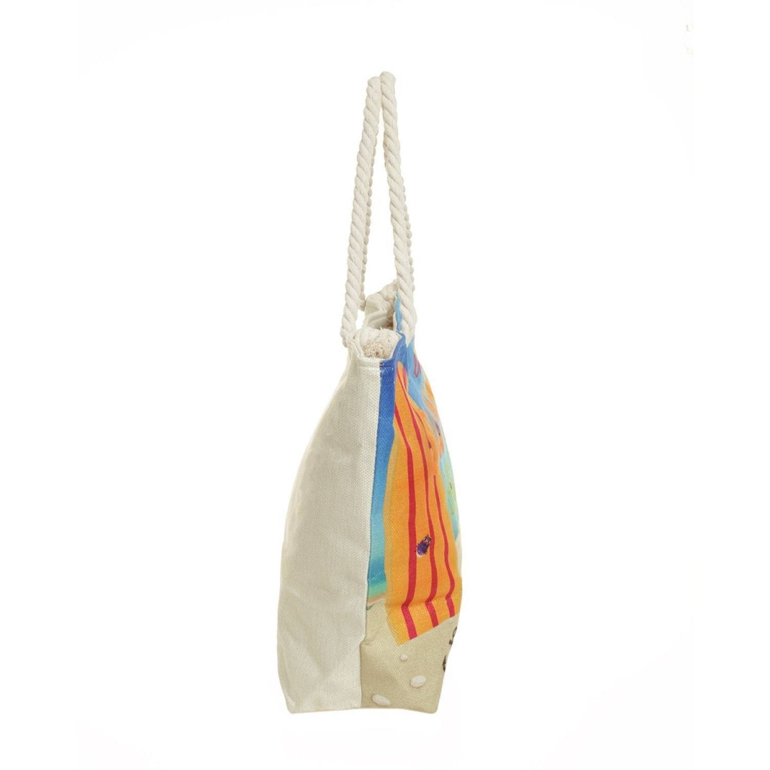 Geanta de plaja pentru dama, PAMI, GD-0223-329-2, 50x37 cm, multicolor fotografia produsului View 3 L