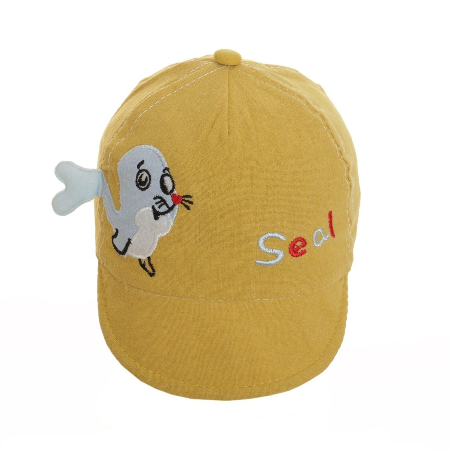 Sapca pentru copii, PAMI, SC-0223-058-2, 42 cm, Galben fotografia produsului