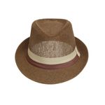 Palarie din paie pentru barbati, PAMI, PB-0223-156-3, 60 cm, Maro fotografia produsului View 4 S