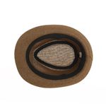 Palarie din paie pentru barbati, PAMI, PB-0223-156-3, 60 cm, Maro fotografia produsului View 5 S